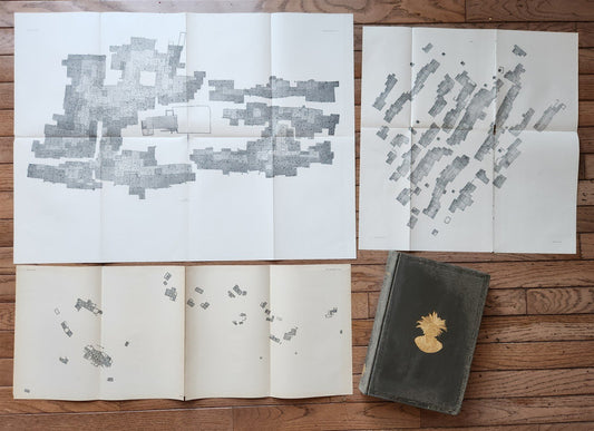 1886-1887 REPORT of AMERICAN BUREAU of ETHNOLOGY by J.POWELL antique ILLUSTRATED