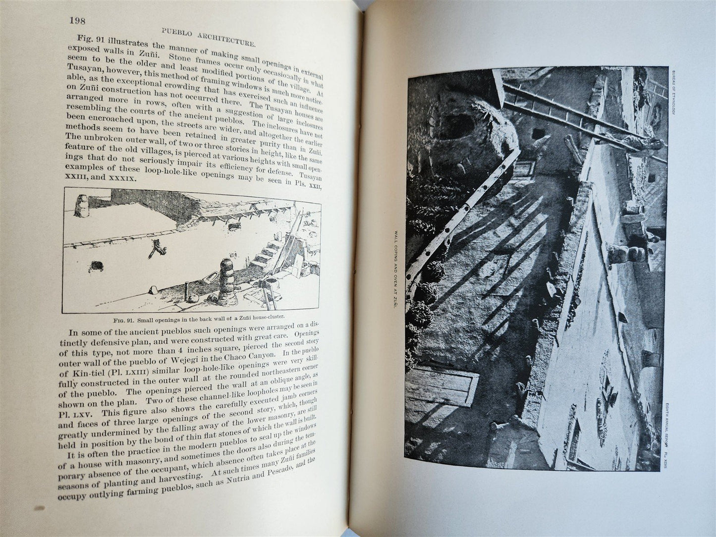 1886-1887 REPORT of AMERICAN BUREAU of ETHNOLOGY by J.POWELL antique ILLUSTRATED