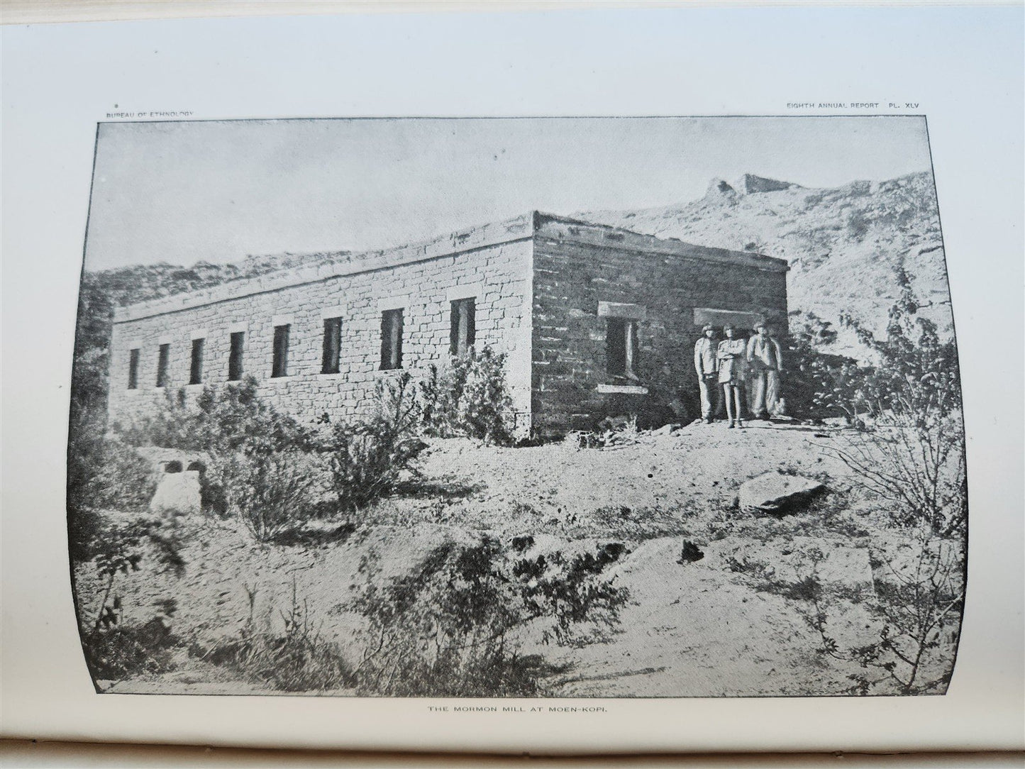 1886-1887 REPORT of AMERICAN BUREAU of ETHNOLOGY by J.POWELL antique ILLUSTRATED