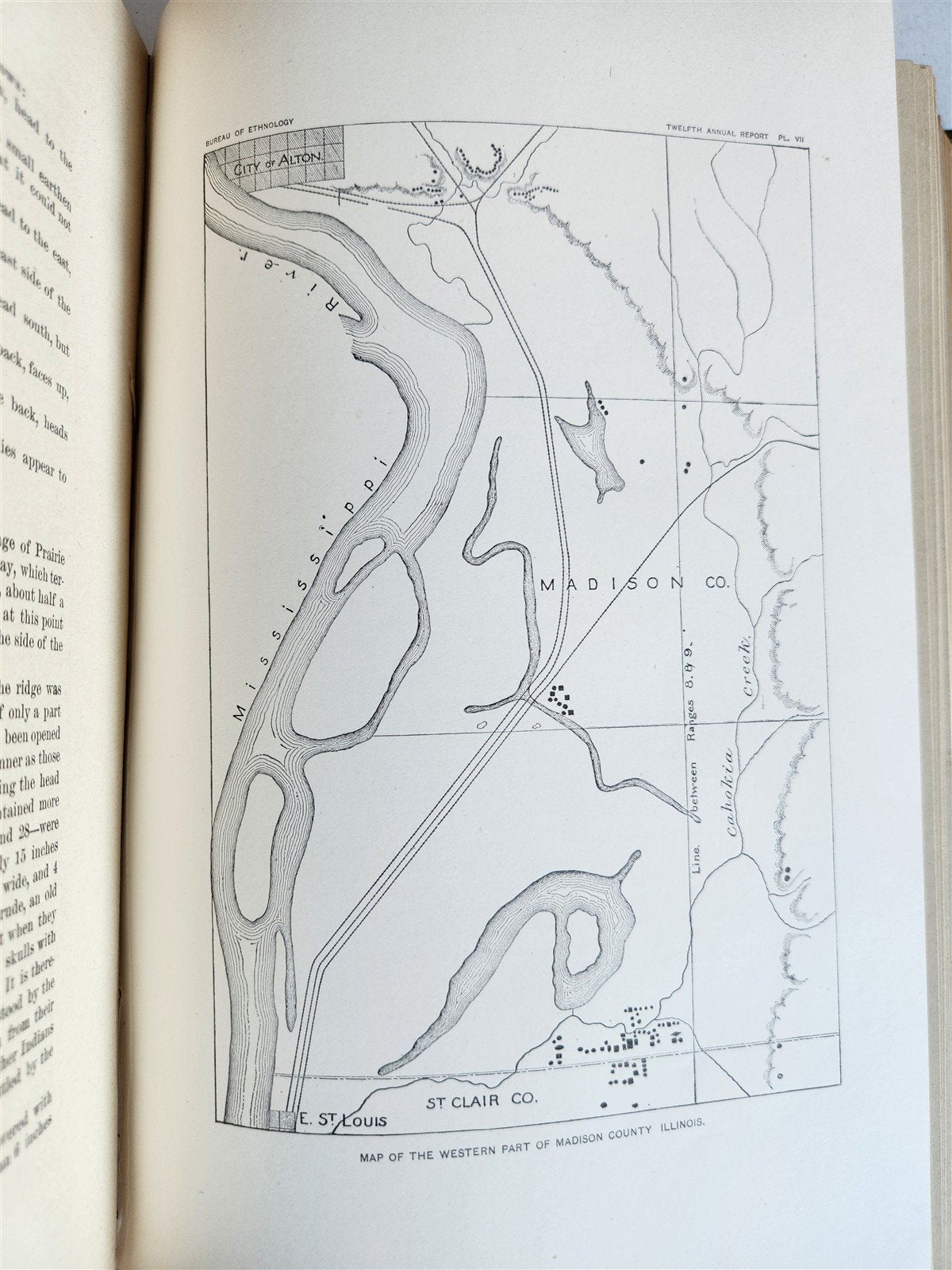 1890-1891 REPORT of AMERICAN BUREAU of ETHNOLOGY by J.POWELL antique ILLUSTRATED
