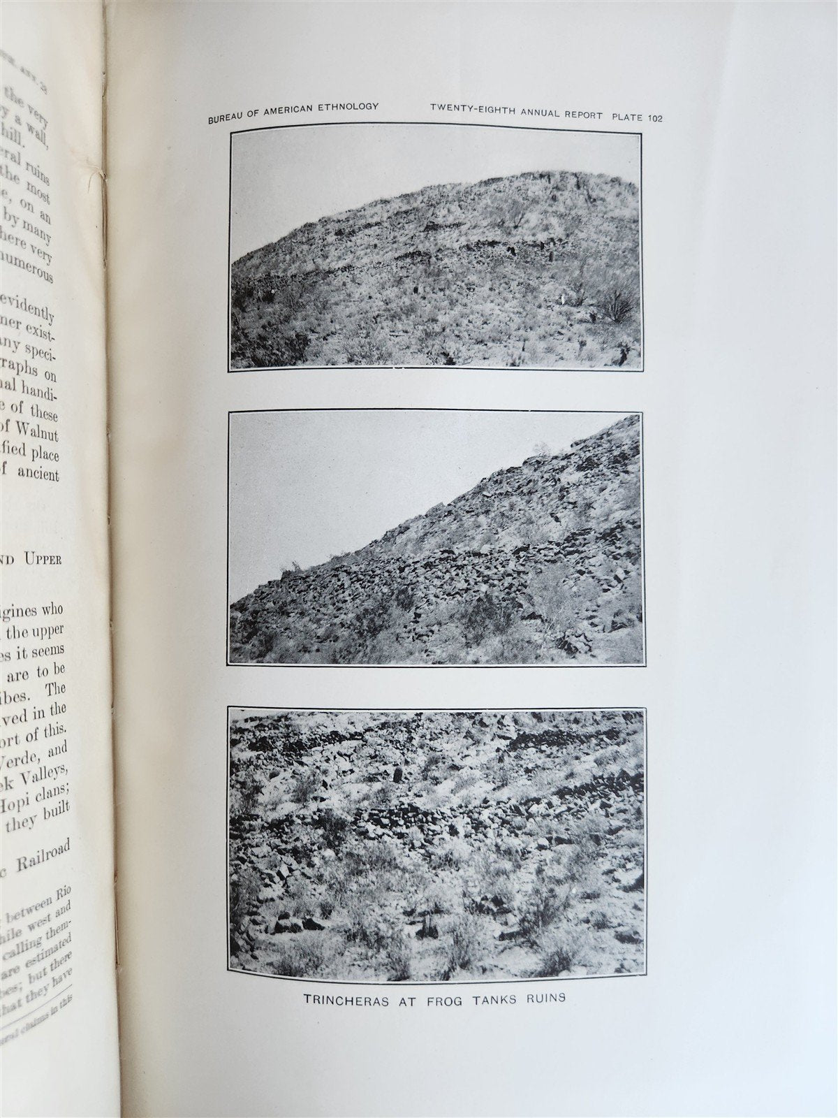 1906-1907 REPORT of the BUREAU of AMERICAN ETHNOLOGY antique ILLUSTRATED