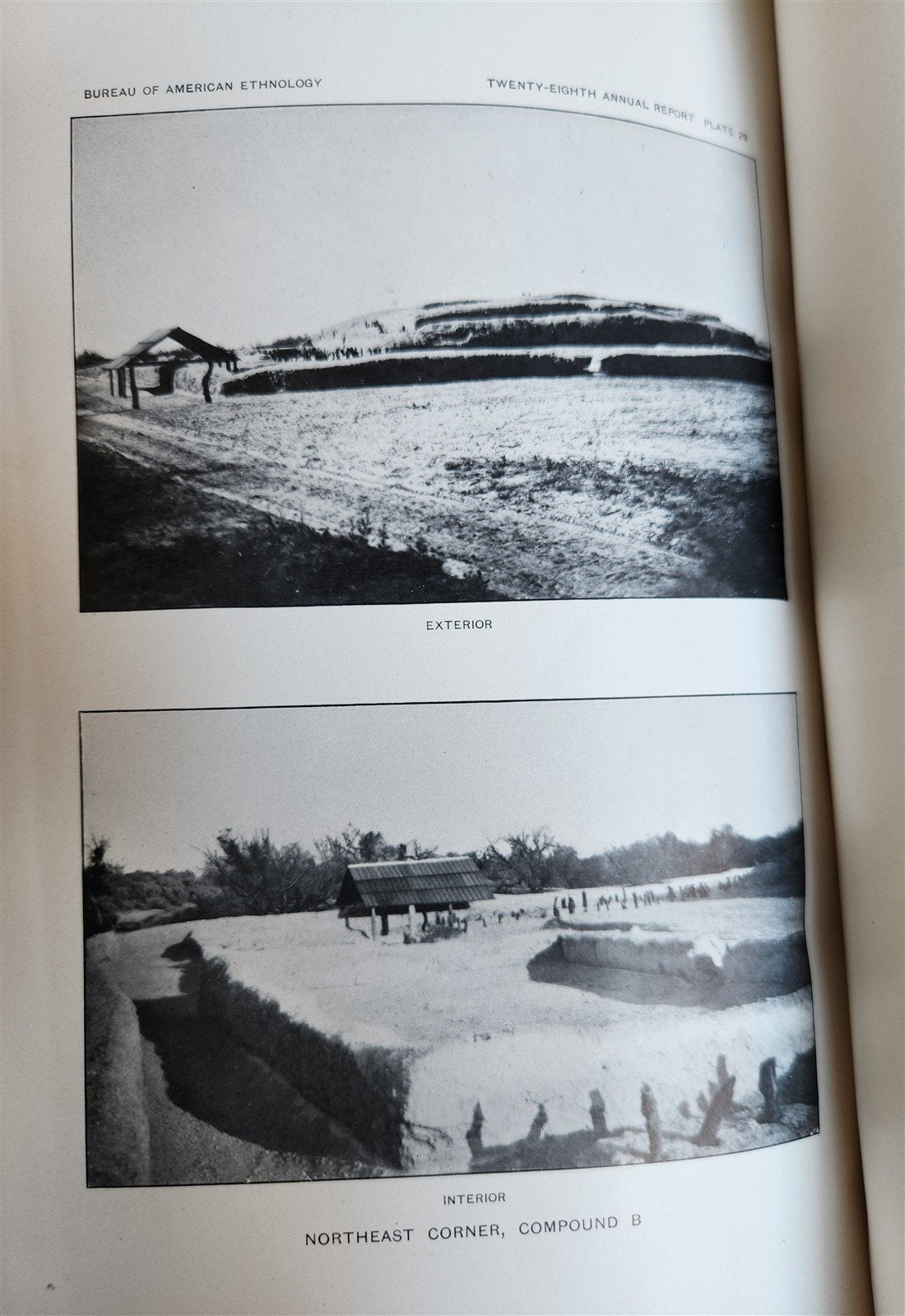 1906-1907 REPORT of the BUREAU of AMERICAN ETHNOLOGY antique ILLUSTRATED