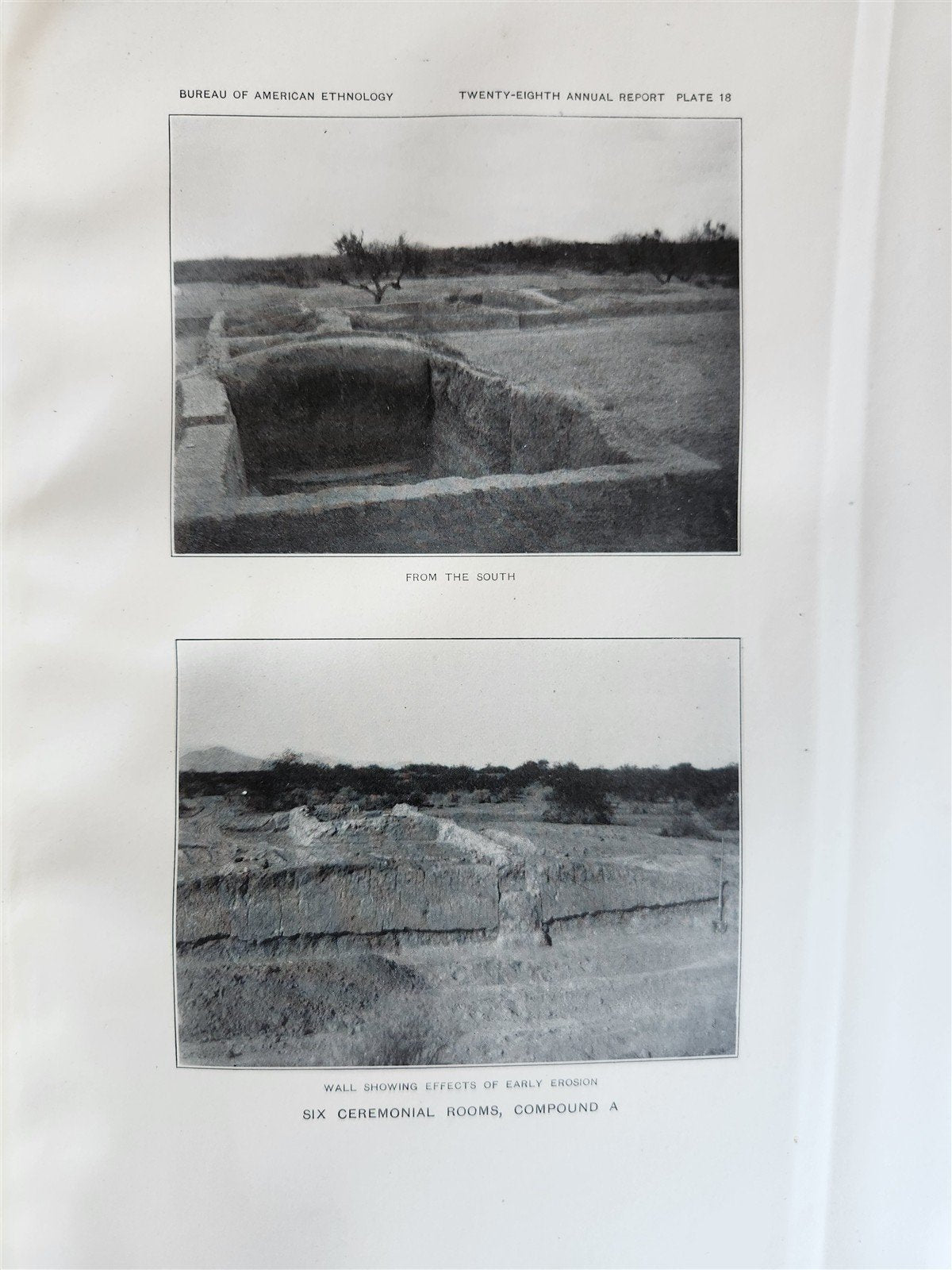 1906-1907 REPORT of the BUREAU of AMERICAN ETHNOLOGY antique ILLUSTRATED