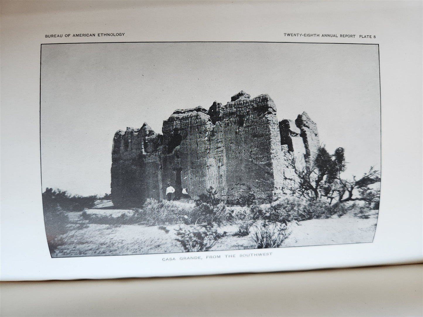 1906-1907 REPORT of the BUREAU of AMERICAN ETHNOLOGY antique ILLUSTRATED