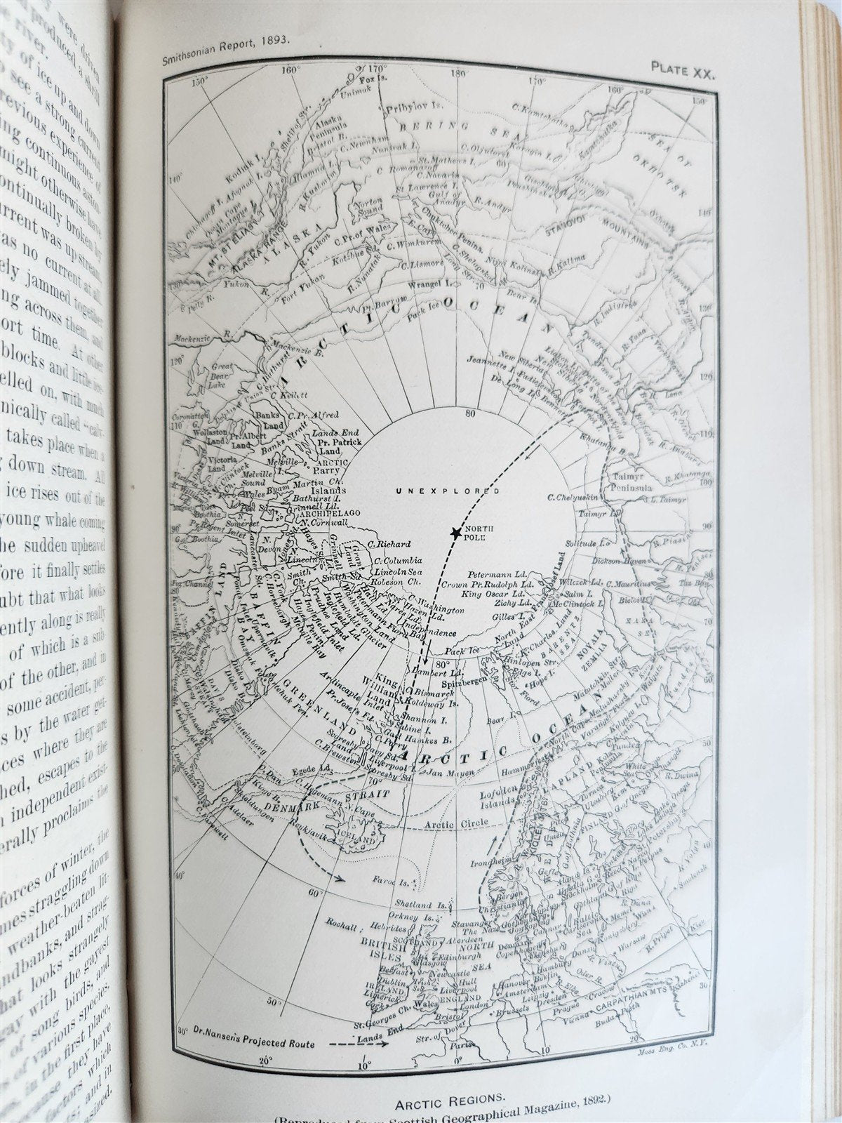 1894 REPORT of BOARD of REGENTS of SMITHSONIAN INSTITUTION antique ILLUSTRATED