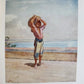 1909 FROM SKETCH BOOK & DIARY by Elizabeth Butler antique ILLUSTRATED TRAVELS