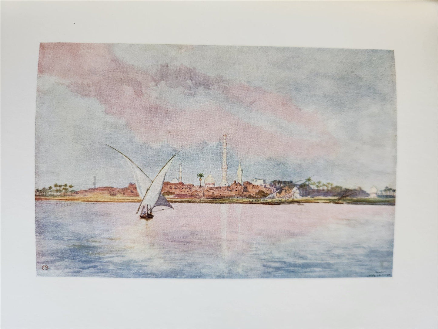 1909 FROM SKETCH BOOK & DIARY by Elizabeth Butler antique ILLUSTRATED TRAVELS