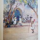 1909 FROM SKETCH BOOK & DIARY by Elizabeth Butler antique ILLUSTRATED TRAVELS