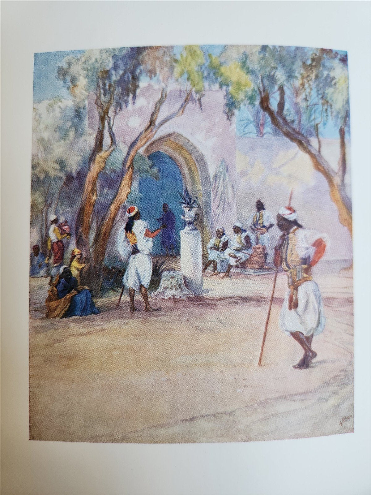 1909 FROM SKETCH BOOK & DIARY by Elizabeth Butler antique ILLUSTRATED TRAVELS