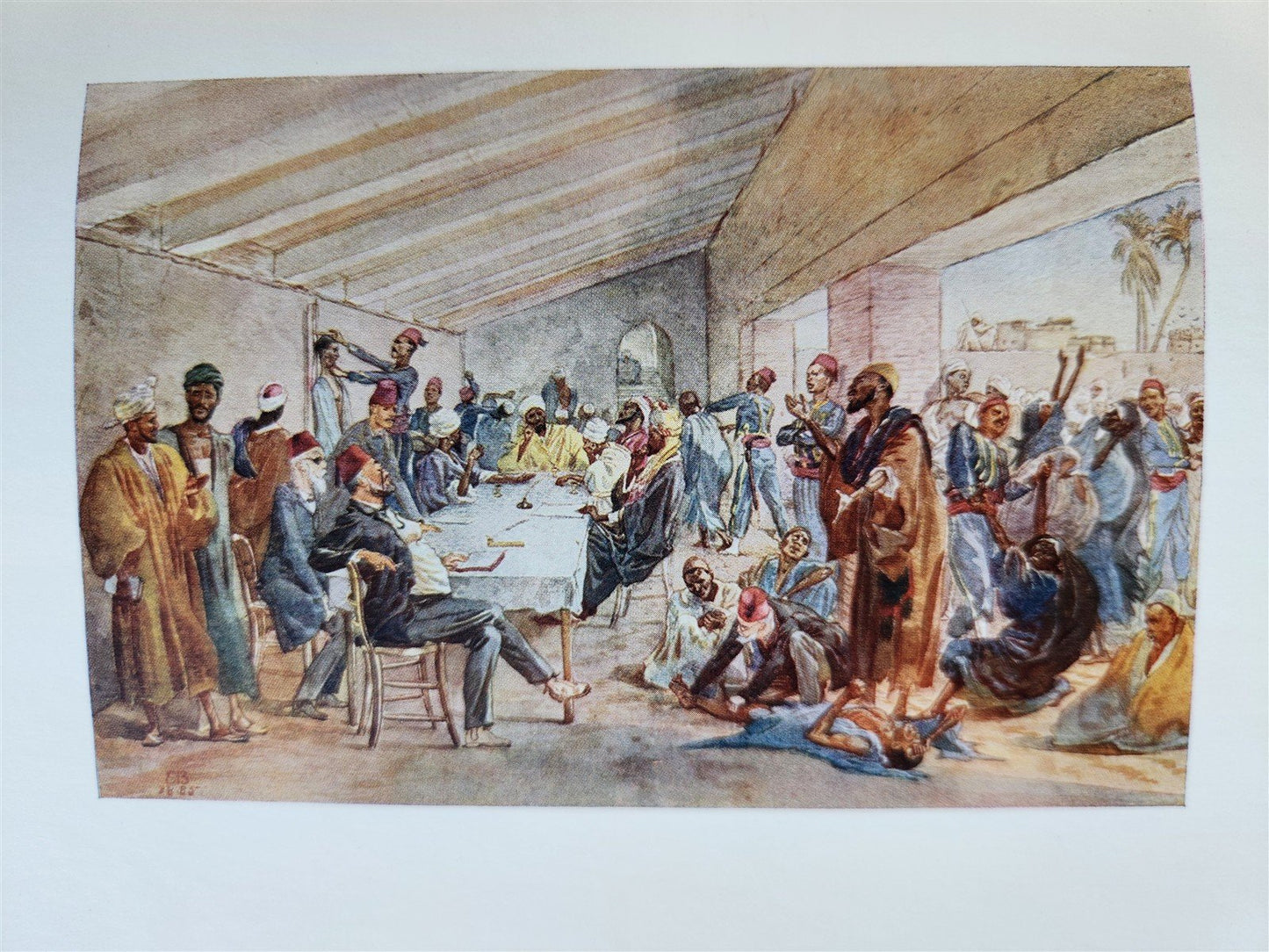 1909 FROM SKETCH BOOK & DIARY by Elizabeth Butler antique ILLUSTRATED TRAVELS