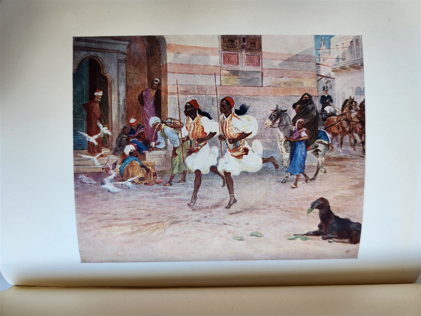 1909 FROM SKETCH BOOK & DIARY by Elizabeth Butler antique ILLUSTRATED TRAVELS