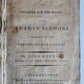 1796 PHILADELPHIA IMPRINT - SERMONS by John Newton ANTIQUE
