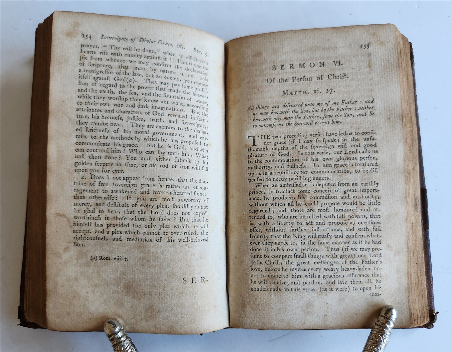 1796 PHILADELPHIA IMPRINT - SERMONS by John Newton ANTIQUE