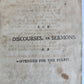 1796 PHILADELPHIA IMPRINT - SERMONS by John Newton ANTIQUE