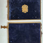 1860s COVERS FOR THE PHOTO ALBUM or BOOK VELVET w/ BRASS EDGES binding