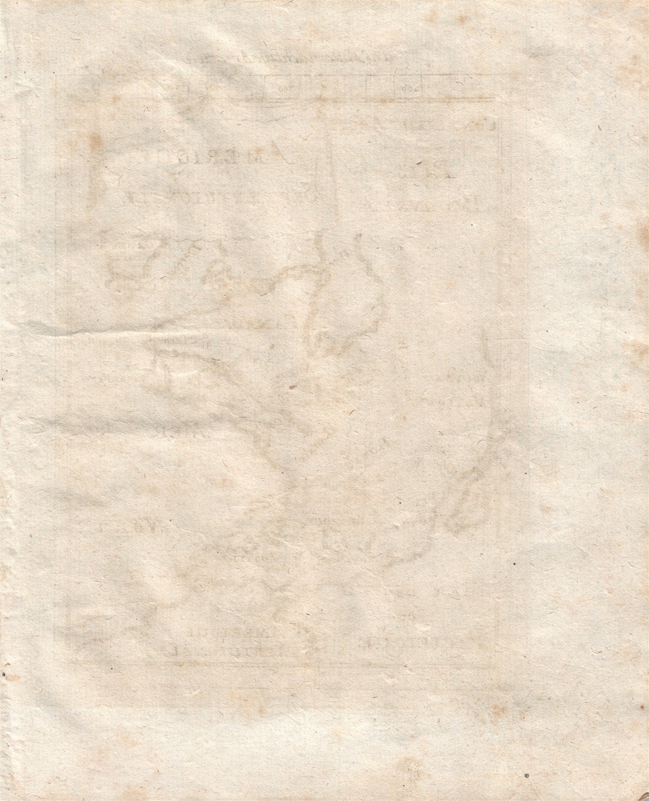 1719 MAP OF NORTH AMERICA plate 8 from Beschreibung Des gantzen Welt-Kreises