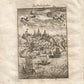 1719 QUEBEC plate 10 from Beschreibung Des gantzen Welt-Kreises