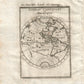 1719 AMERICAN CONTINENT MAP plate 7 from Beschreibung Des gantzen Welt-Kreises