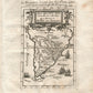 1719 SOUTH AMERICA MAP plate 44 from Beschreibung Des gantzen Welt-Kreises