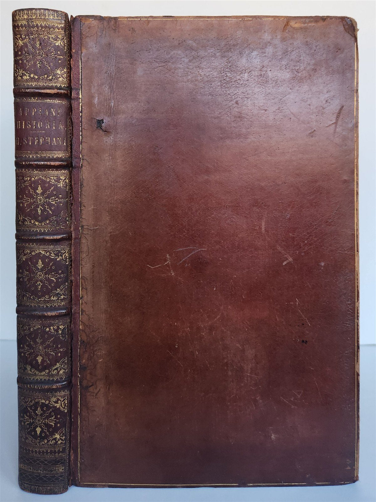 1592 ESTIENNE PRESS HISTORY by APPIAN of ALEXANDRIA 16th CENTURY FOLIO ANTIQUE