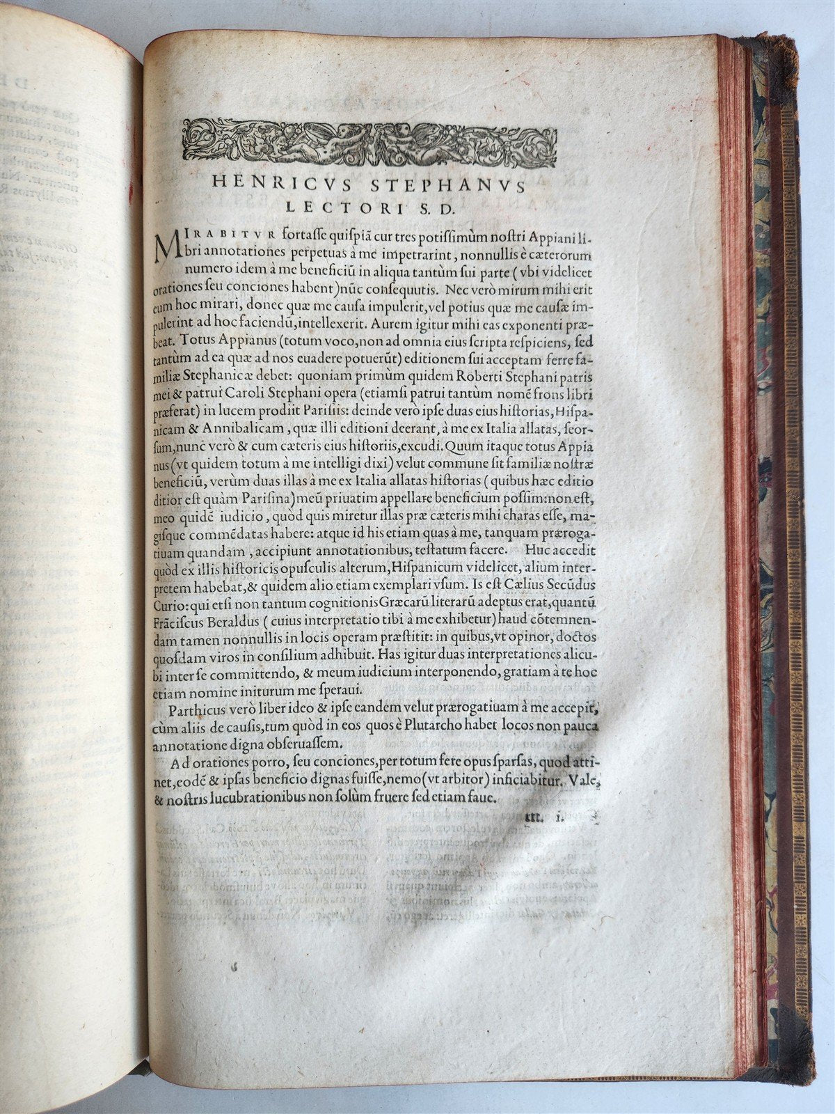 1592 ESTIENNE PRESS HISTORY by APPIAN of ALEXANDRIA 16th CENTURY FOLIO ANTIQUE