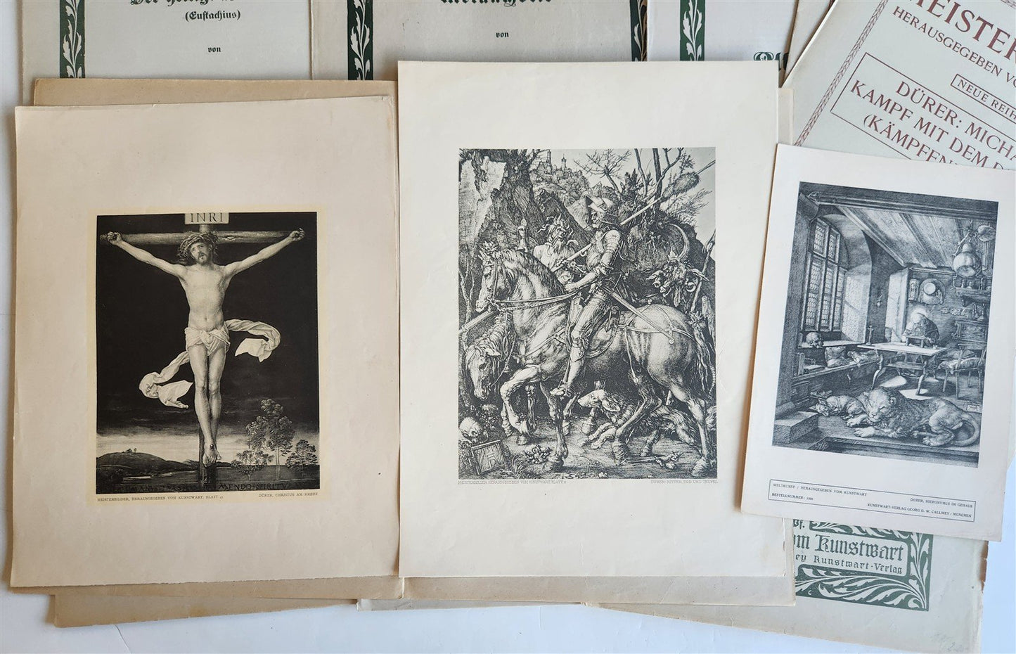 1900s ALBRECHT DURER lot of 10 GERMAN ART PUBLICATIONS FOLIO ANTIQUE