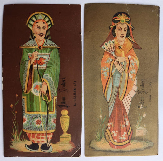 BROOKLYN 2 ANTIQUE VICTORIAN TRADE CARDS PRAYER BOOKS ALBUMS PLAYING CARDS