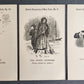 3 ANTIQUE VICTORIAN TRADE CARDS BROOKLYN TAILOR - STREET CHARACTERS of NEW YORK