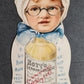LOWELL MA ANTIQUE VICTORIAN TRADE CARD - RUBIFOAM for TEETH