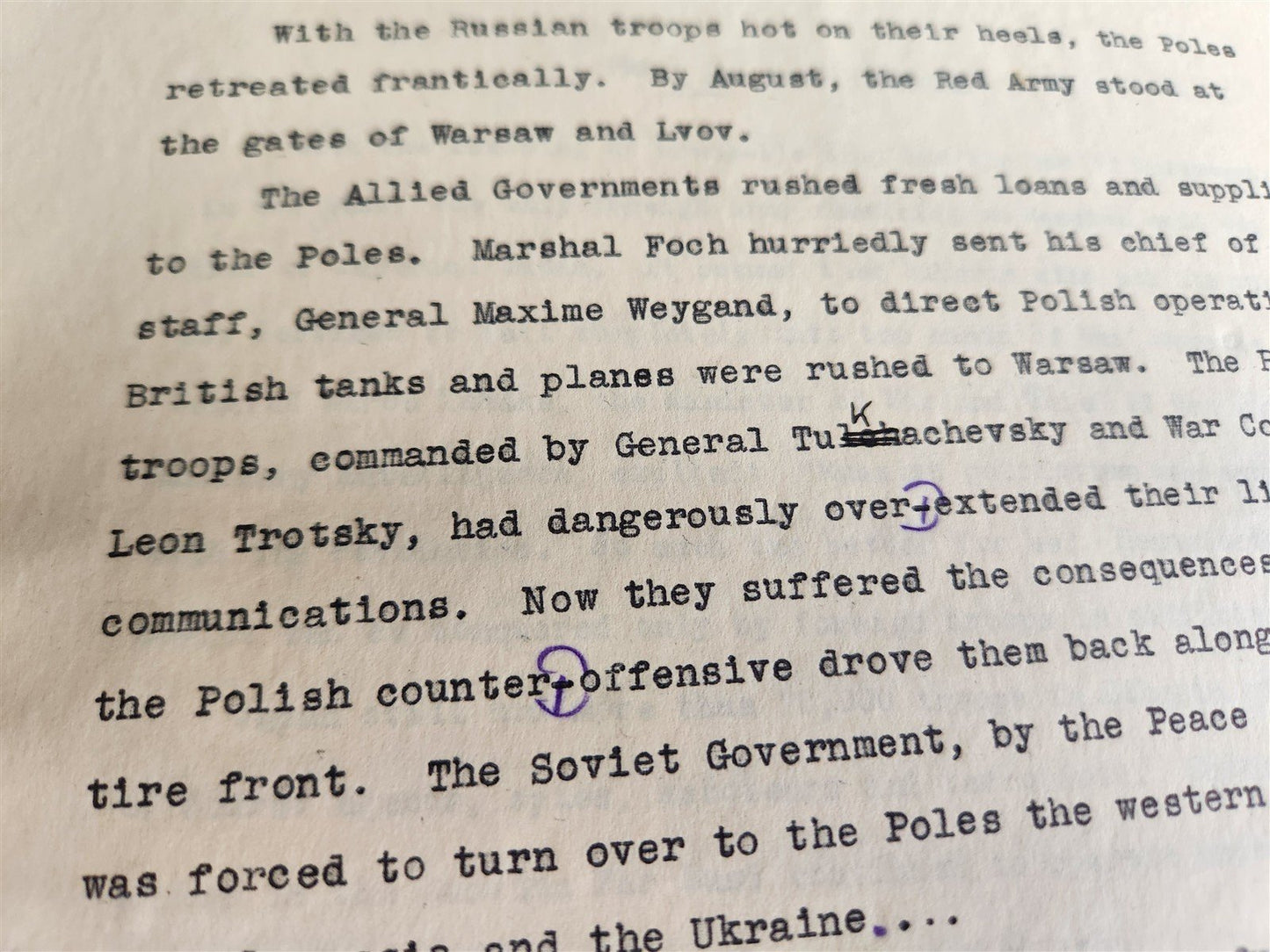 TYPESCRIPT RISE OF SOVIET POWER HISTORY of RUSSIA from 1917 to 1945 MANUSCRIPT