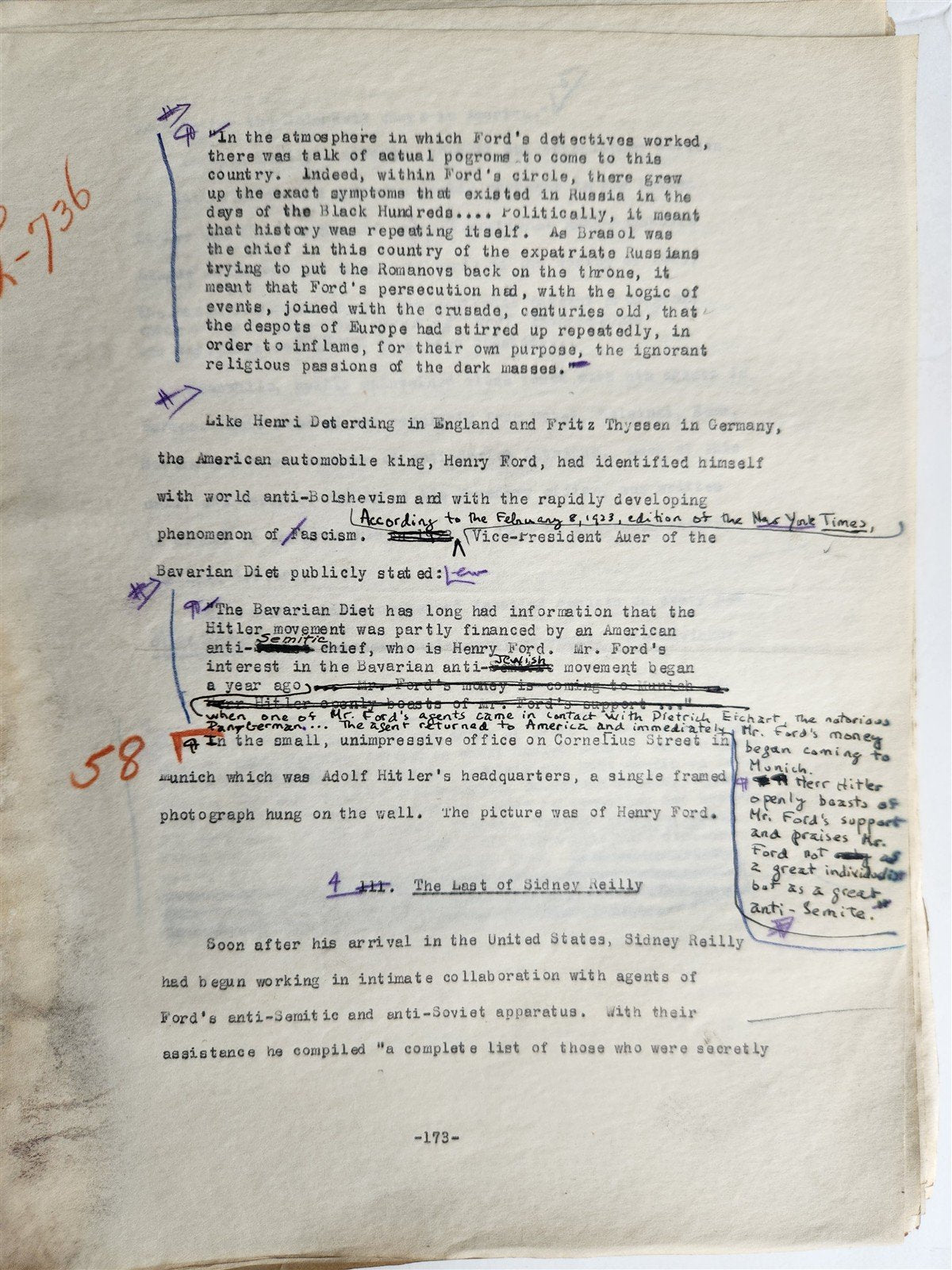 TYPESCRIPT RISE OF SOVIET POWER HISTORY of RUSSIA from 1917 to 1945 MANUSCRIPT