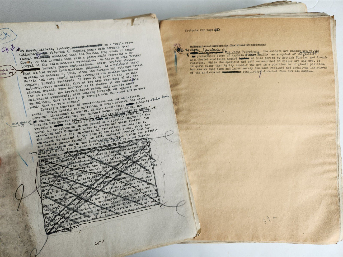 TYPESCRIPT RISE OF SOVIET POWER HISTORY of RUSSIA from 1917 to 1945 MANUSCRIPT