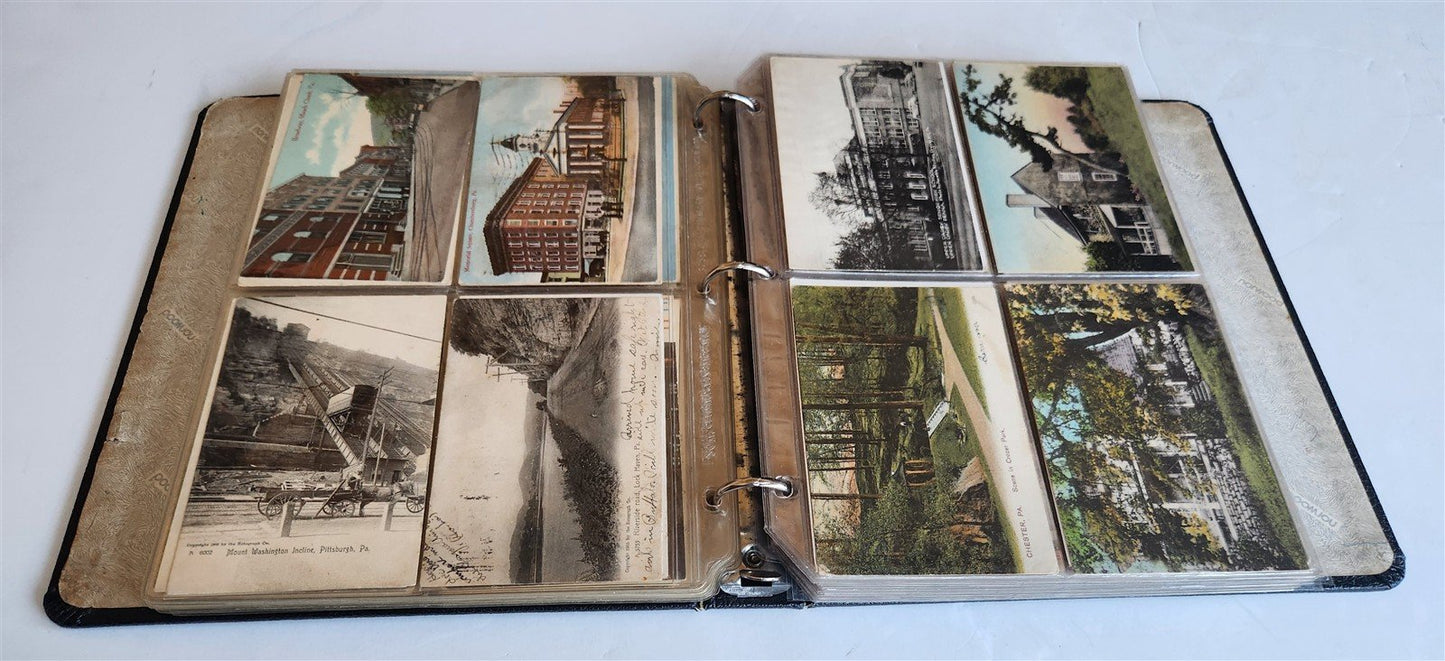 PENNSYLVANIA PA COLLECTION of 232 ANTIQUE & VINTAGE POSTCARDS