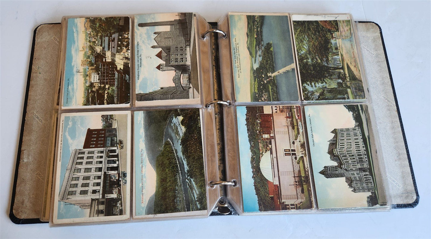 PENNSYLVANIA PA COLLECTION of 232 ANTIQUE & VINTAGE POSTCARDS