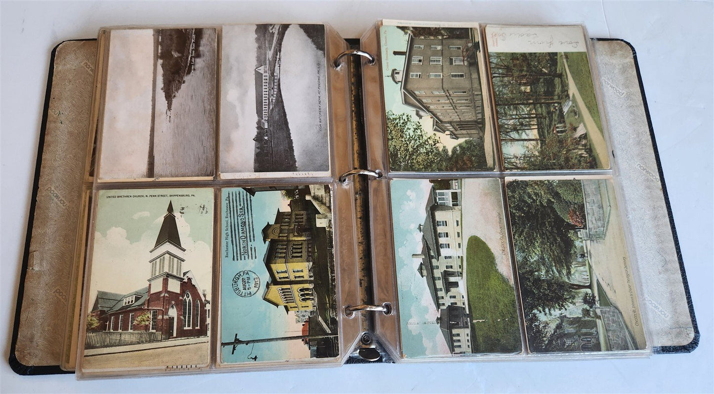 PENNSYLVANIA PA COLLECTION of 232 ANTIQUE & VINTAGE POSTCARDS