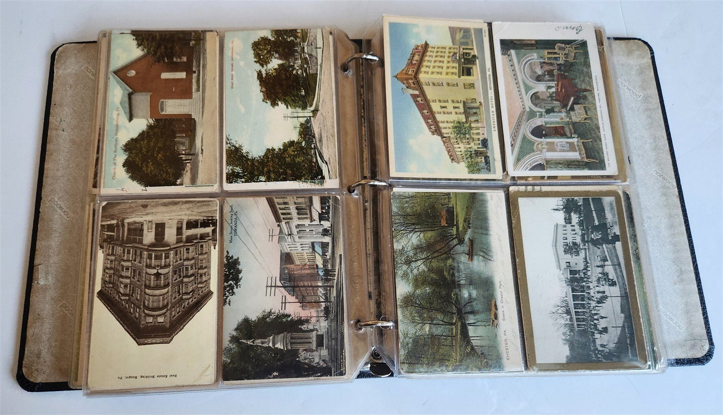 PENNSYLVANIA PA COLLECTION of 232 ANTIQUE & VINTAGE POSTCARDS