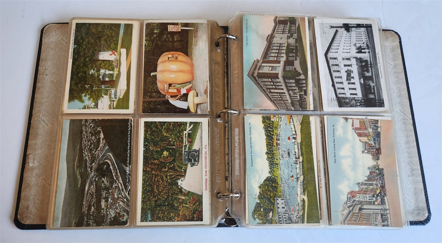 PENNSYLVANIA PA COLLECTION of 232 ANTIQUE & VINTAGE POSTCARDS