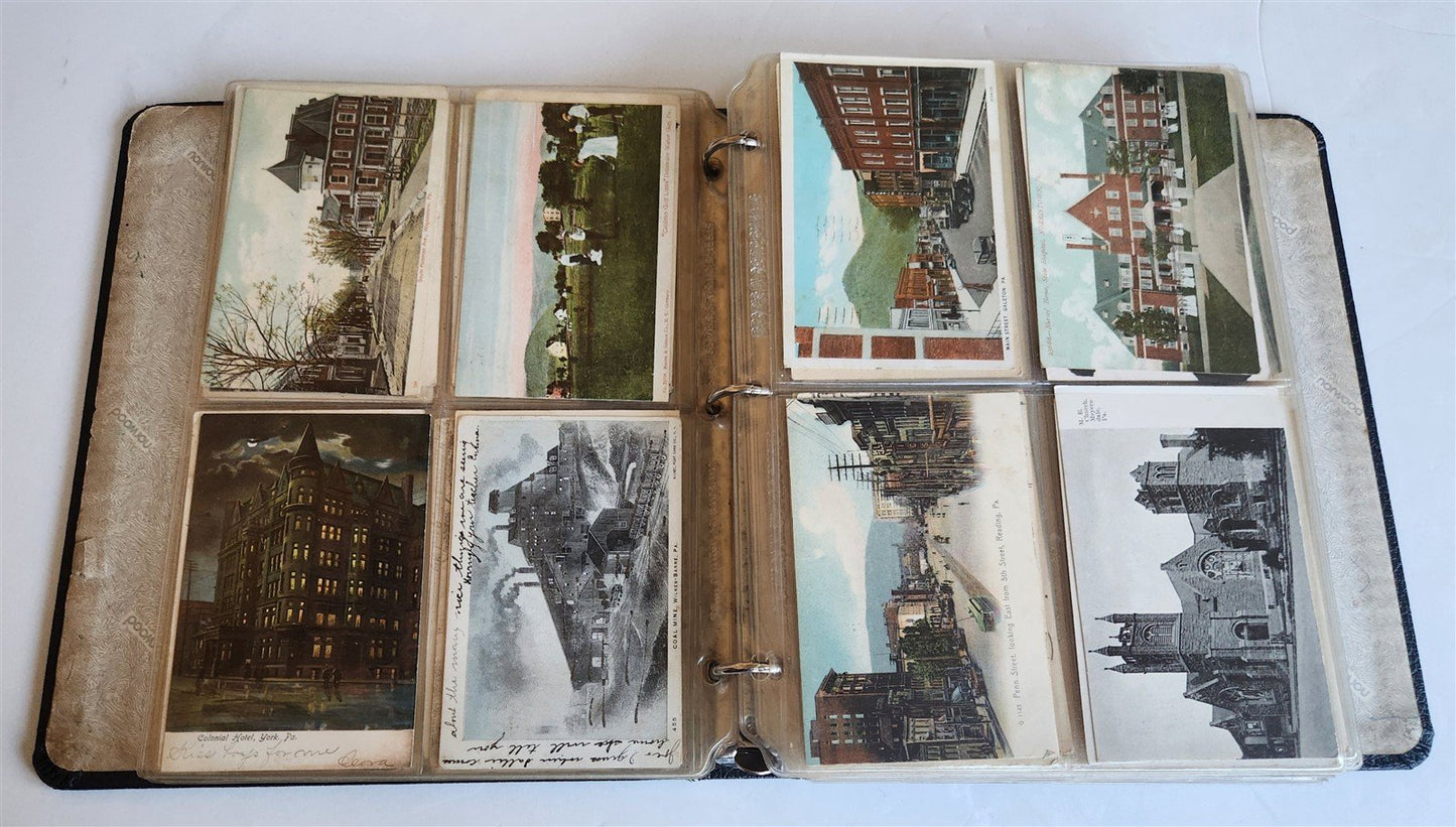 PENNSYLVANIA PA COLLECTION of 232 ANTIQUE & VINTAGE POSTCARDS