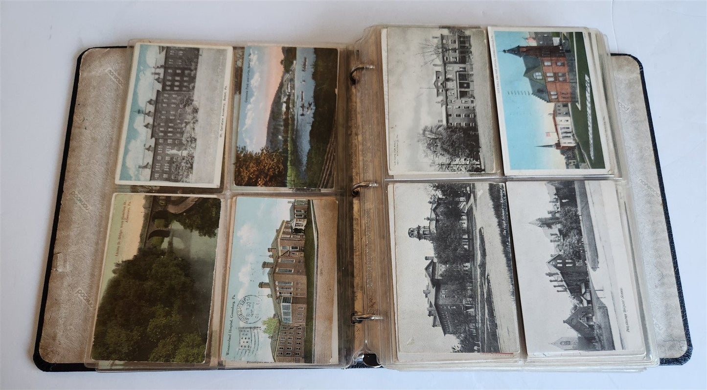 PENNSYLVANIA PA COLLECTION of 232 ANTIQUE & VINTAGE POSTCARDS