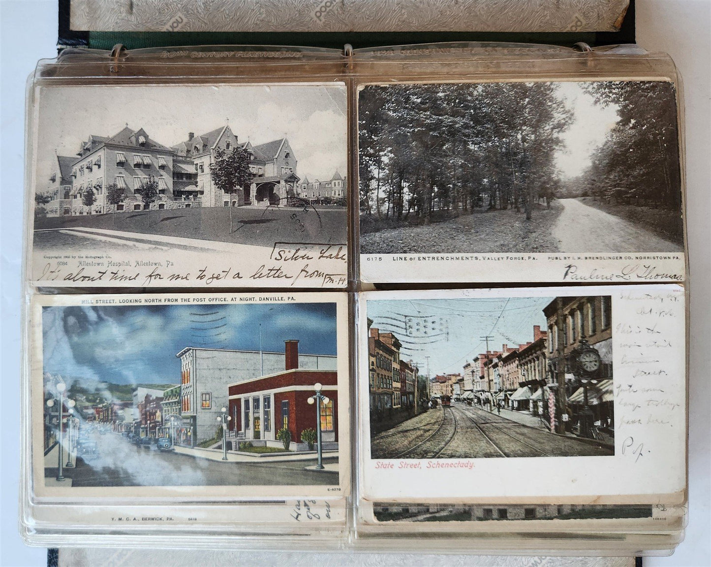 PENNSYLVANIA PA COLLECTION of 232 ANTIQUE & VINTAGE POSTCARDS