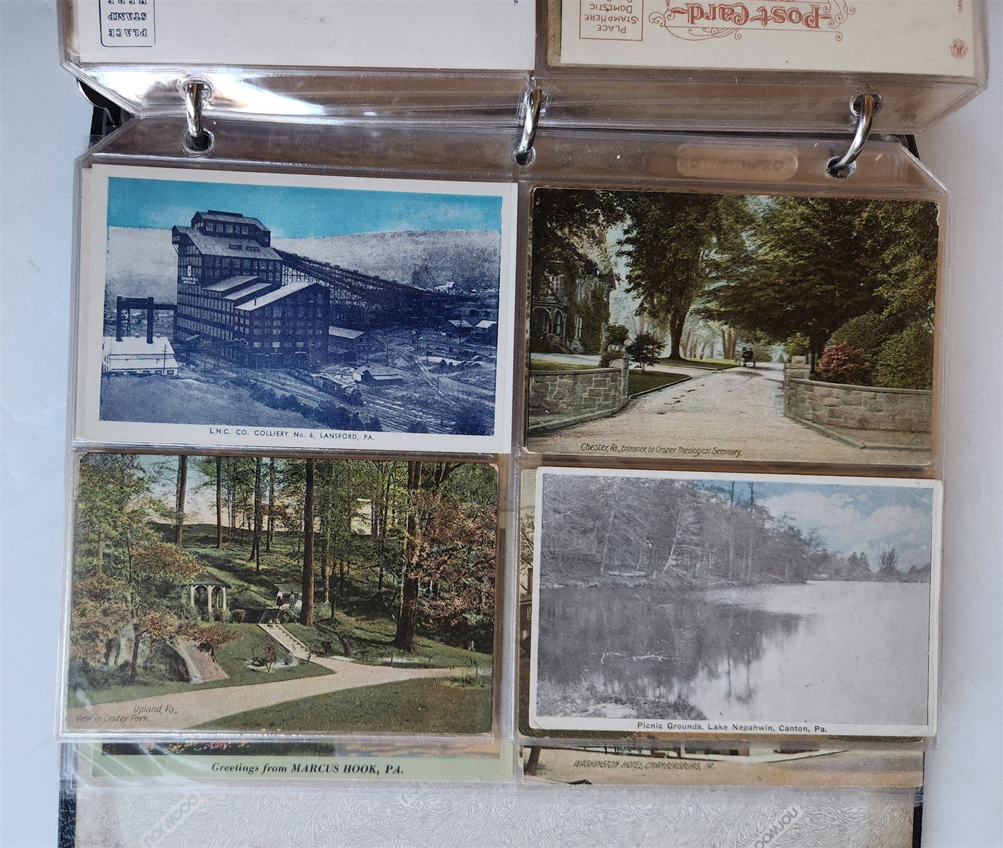 PENNSYLVANIA PA COLLECTION of 232 ANTIQUE & VINTAGE POSTCARDS