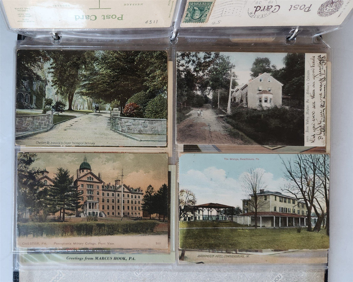 PENNSYLVANIA PA COLLECTION of 232 ANTIQUE & VINTAGE POSTCARDS