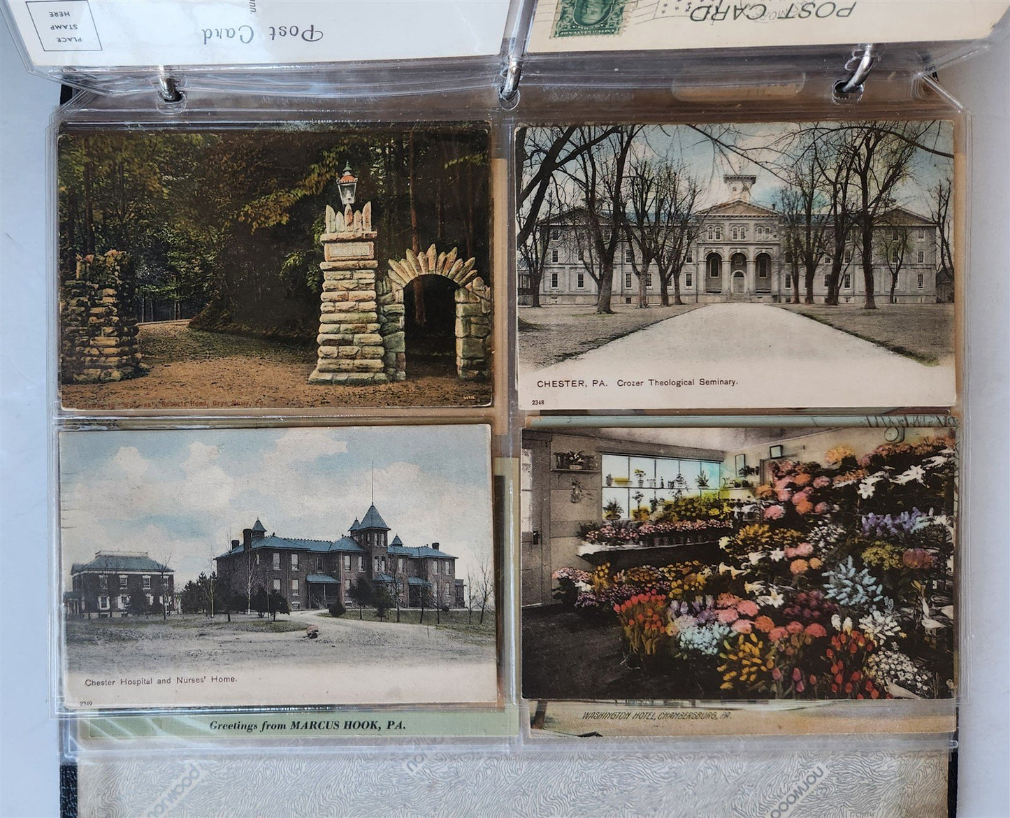 PENNSYLVANIA PA COLLECTION of 232 ANTIQUE & VINTAGE POSTCARDS