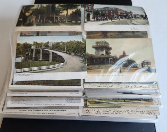 PENNSYLVANIA PA COLLECTION of 231 ANTIQUE & VINTAGE POSTCARDS