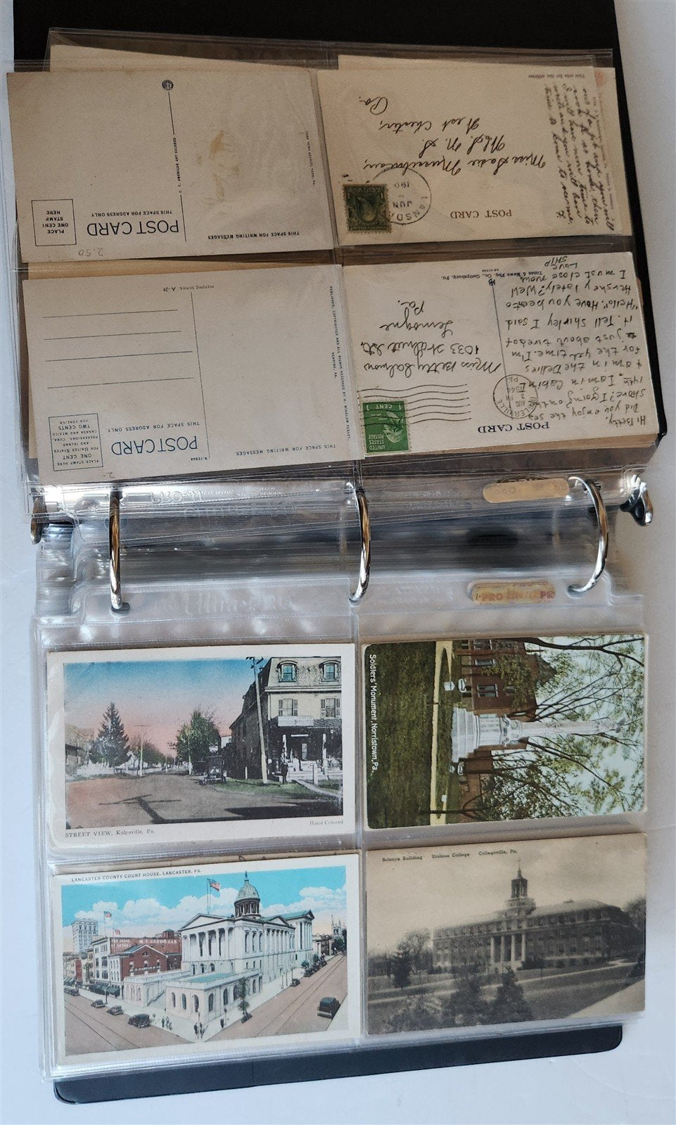 PENNSYLVANIA PA COLLECTION of 231 ANTIQUE & VINTAGE POSTCARDS