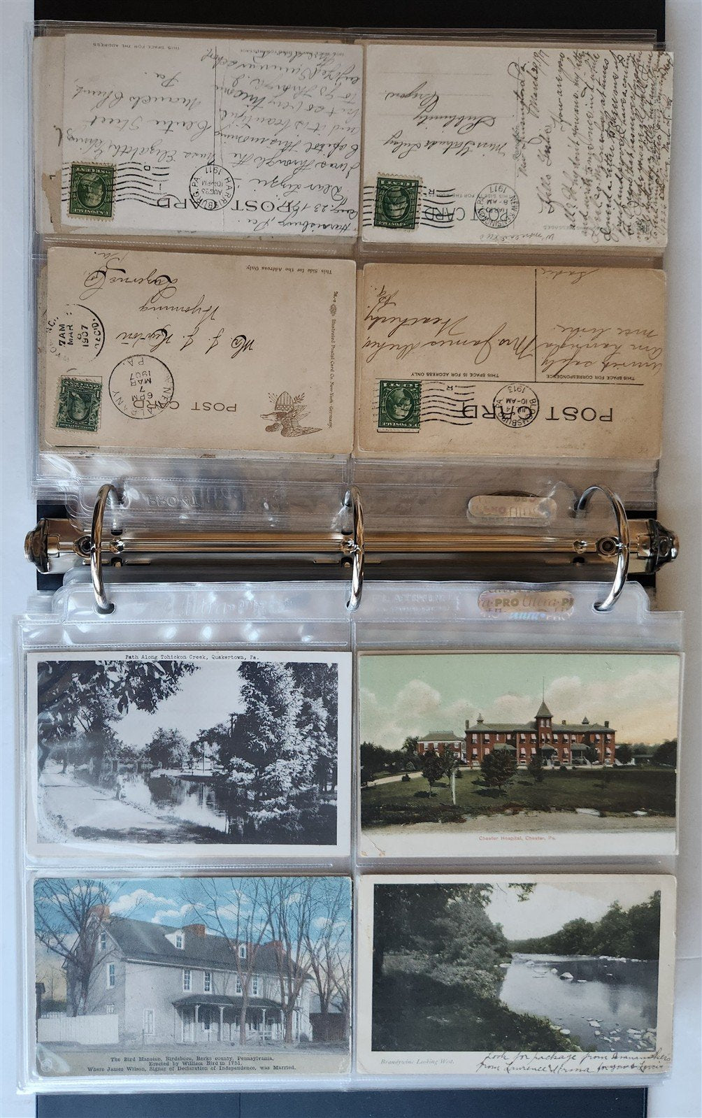 PENNSYLVANIA PA COLLECTION of 231 ANTIQUE & VINTAGE POSTCARDS