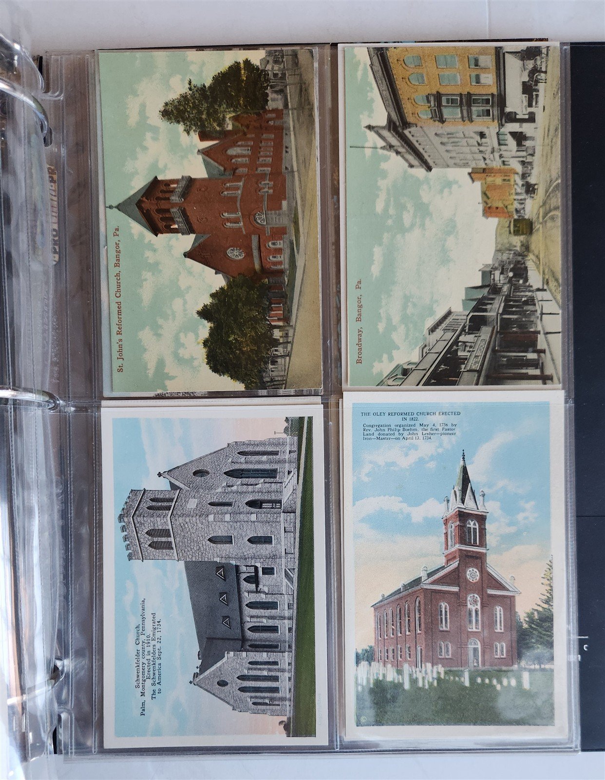 PENNSYLVANIA PA COLLECTION of 231 ANTIQUE & VINTAGE POSTCARDS