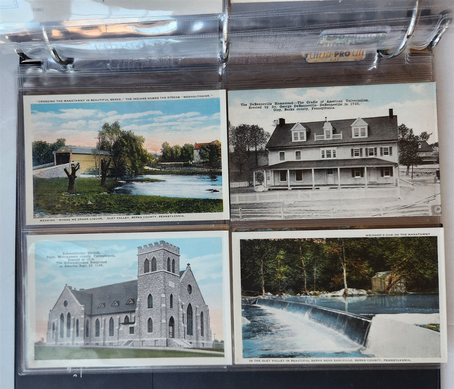 PENNSYLVANIA PA COLLECTION of 231 ANTIQUE & VINTAGE POSTCARDS