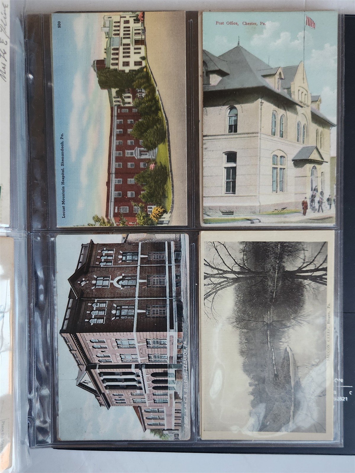 PENNSYLVANIA PA COLLECTION of 231 ANTIQUE & VINTAGE POSTCARDS