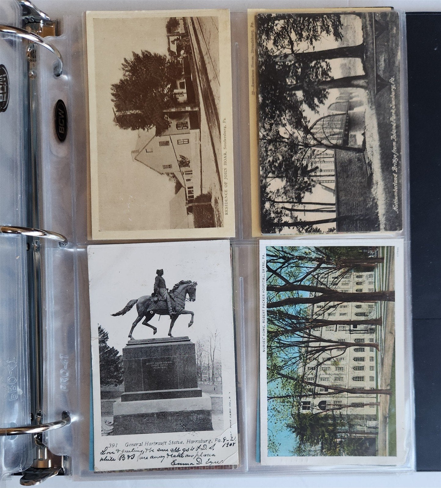 PENNSYLVANIA PA COLLECTION of 231 ANTIQUE & VINTAGE POSTCARDS